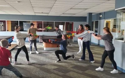 First Students Nerf Battle